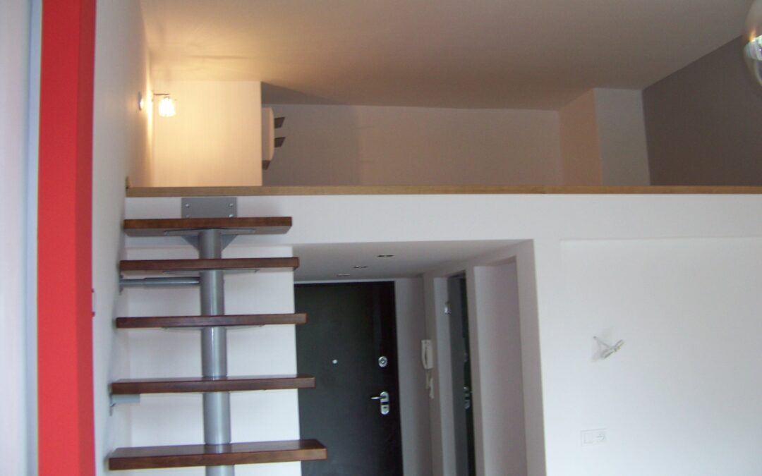 Antresola w kawalerce i Remont cz1