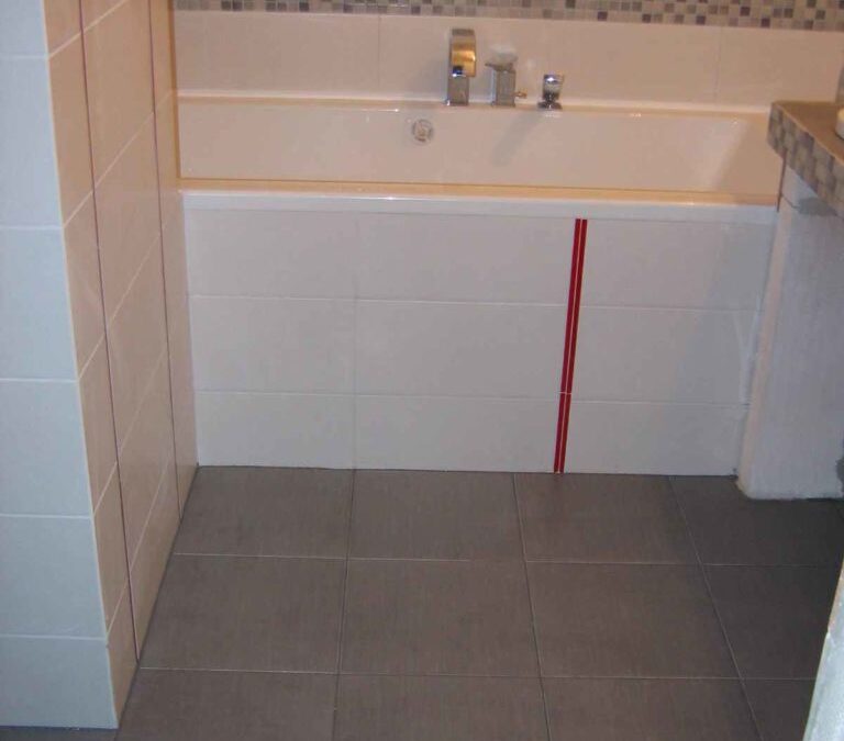 Wykończenie łazienki mozaika