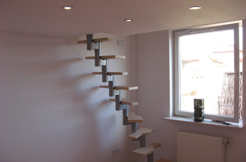 Antresola z wpuszczanym materacem