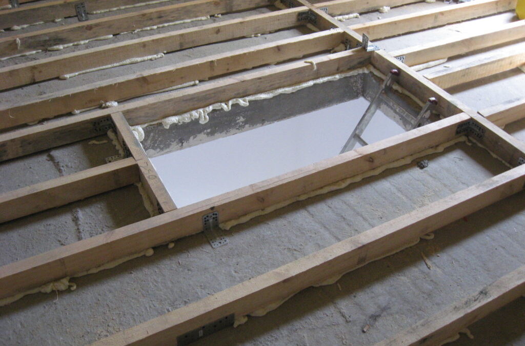 Podłoga drewniana na legarach