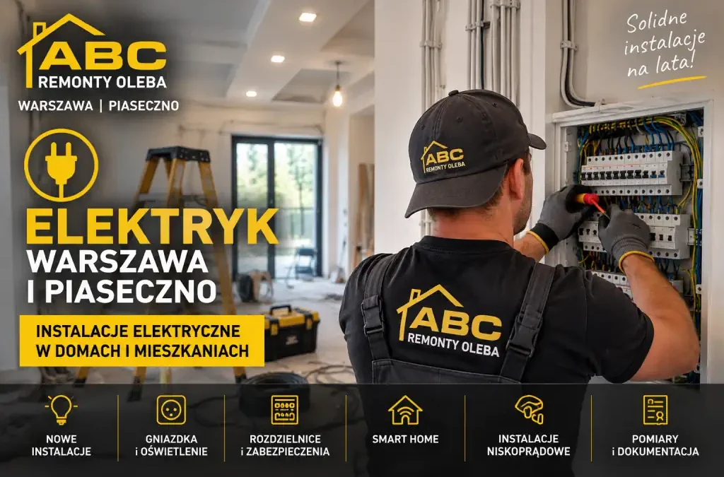 Elektryk Warszawa i Piaseczno – instalacje elektryczne