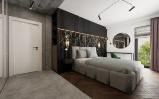 Wykończenie domu w stylu industrialnym – Warszawa Włochy